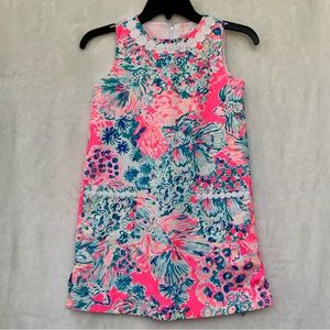 Lilly Pulitzer little girls Dress. Size L 8 Girls. Colors Pink & Blue.